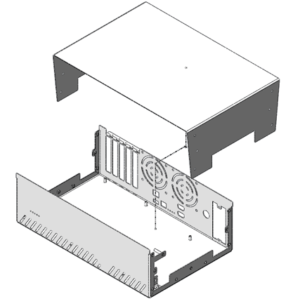 Custom U-Shape Enclosure