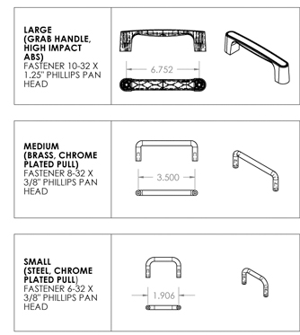 Enclosure Hardware: Rubber Feet