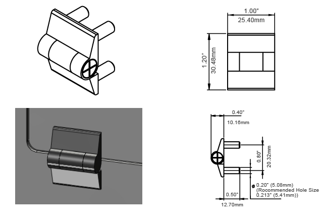 Lift off Hinges