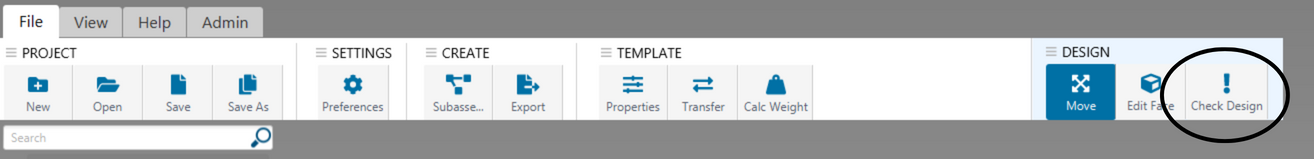 Check Design on Protocase Designer