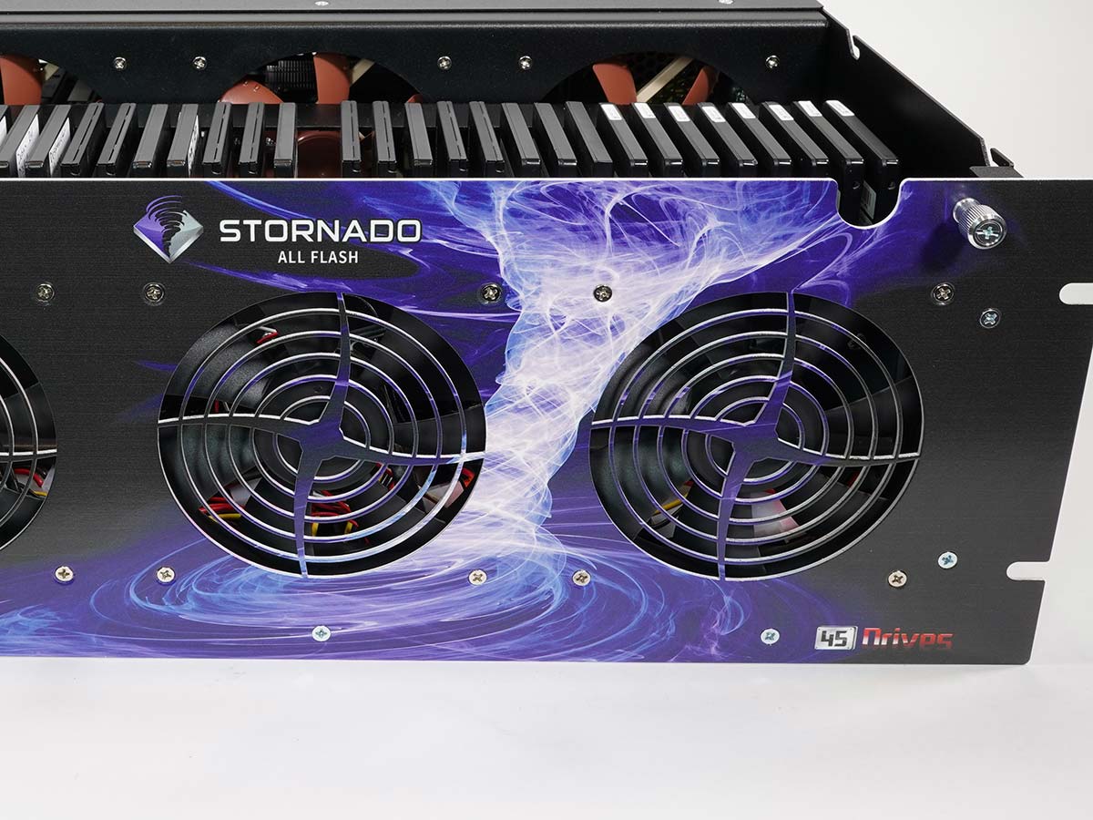 example of digital printing on an enclosure