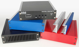 extruded aluminum enclosures showcase