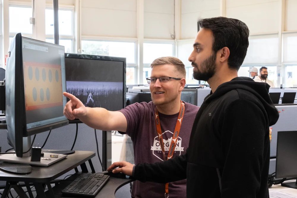 Protocase team members collaborating on a custom enclosure order