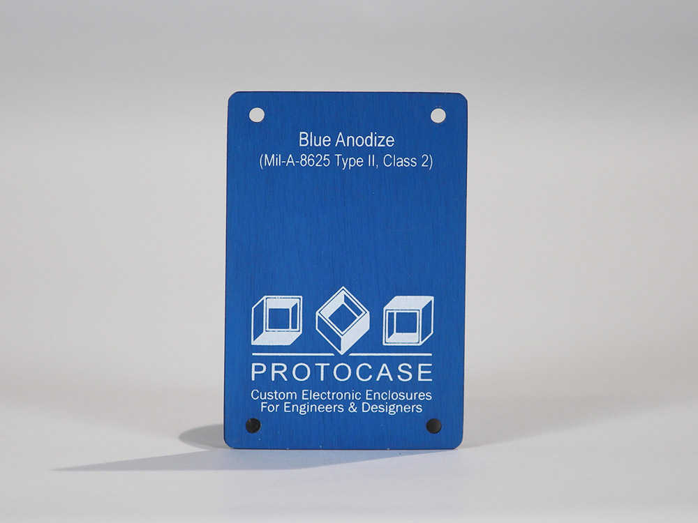 Blue Anodize (Mil-A-8625 Type II, Class 2)