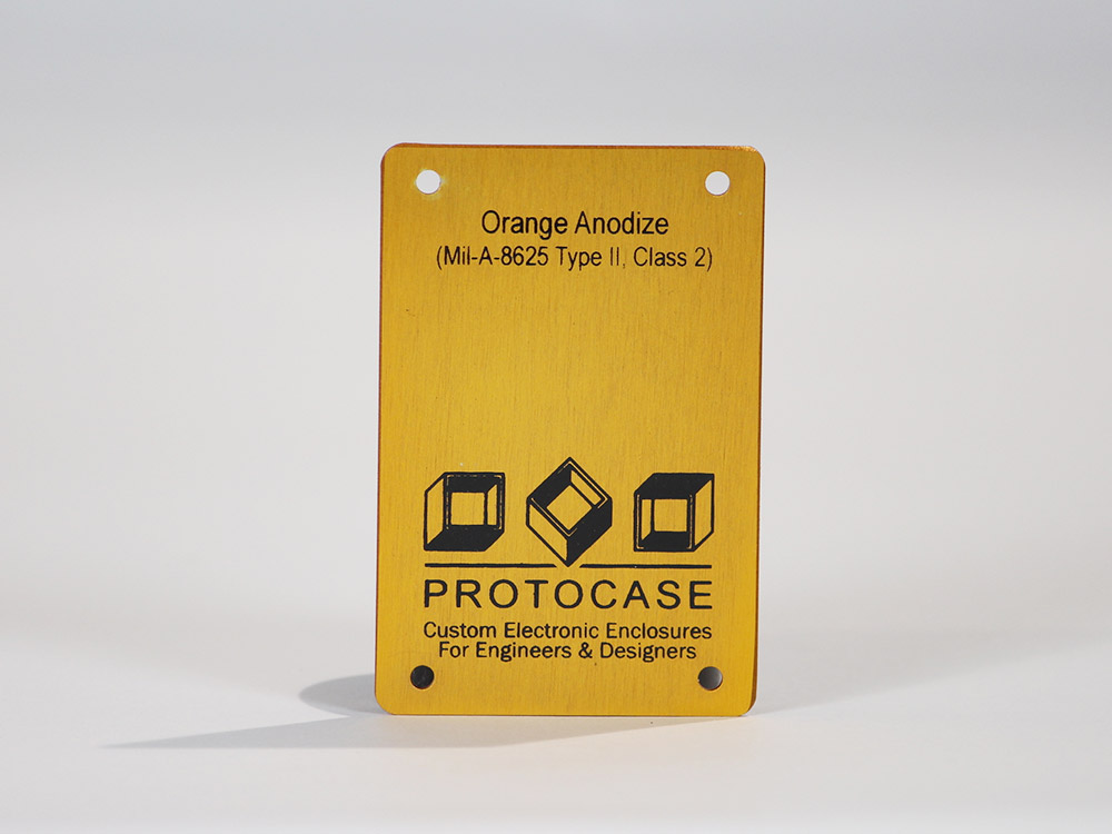 Orange Anodize (Mil-A-8625 Type II, Class 2)