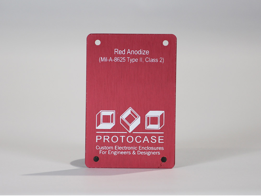Red Anodize (Mil-A-8625 Type II, Class 2)