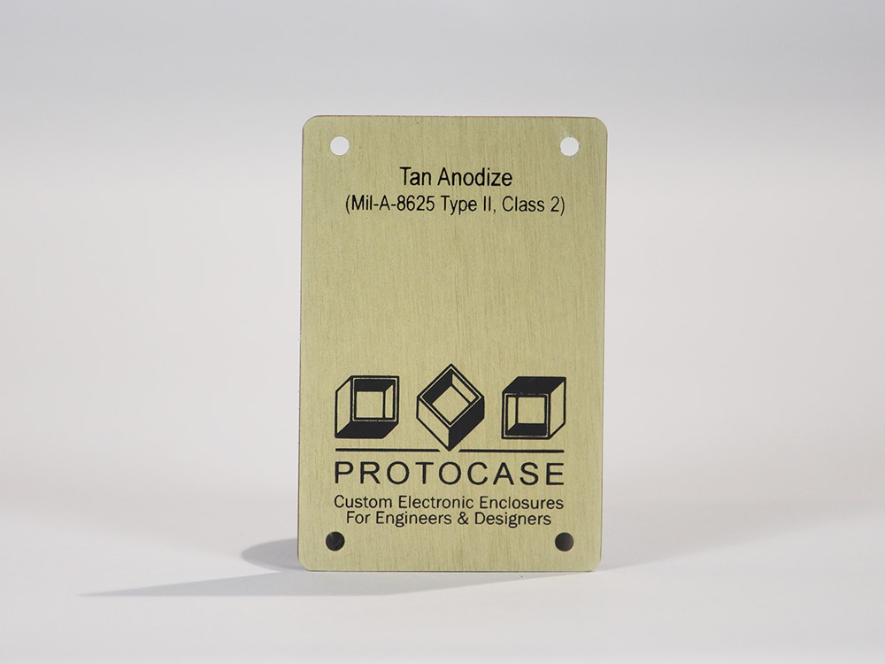 Tan Anodize (Mil-A-8625 Type II, Class 2)
