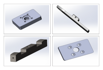 CNC machining guide cover