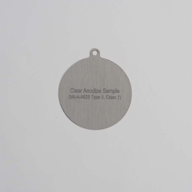 Clear Anodize (Mil-A-8625 Type II, Class 1)