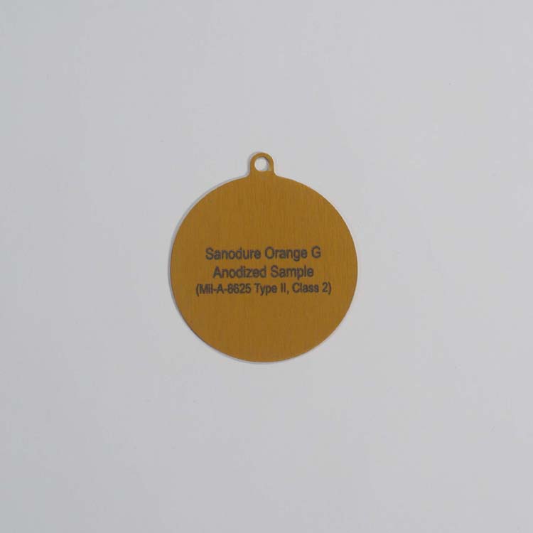 Orange Anodize (Mil-A-8625 Type II, Class 2)