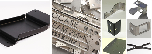 sheet metal parts collage
