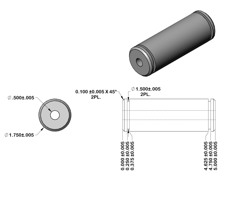 Cnc Machining Tolerance Chart