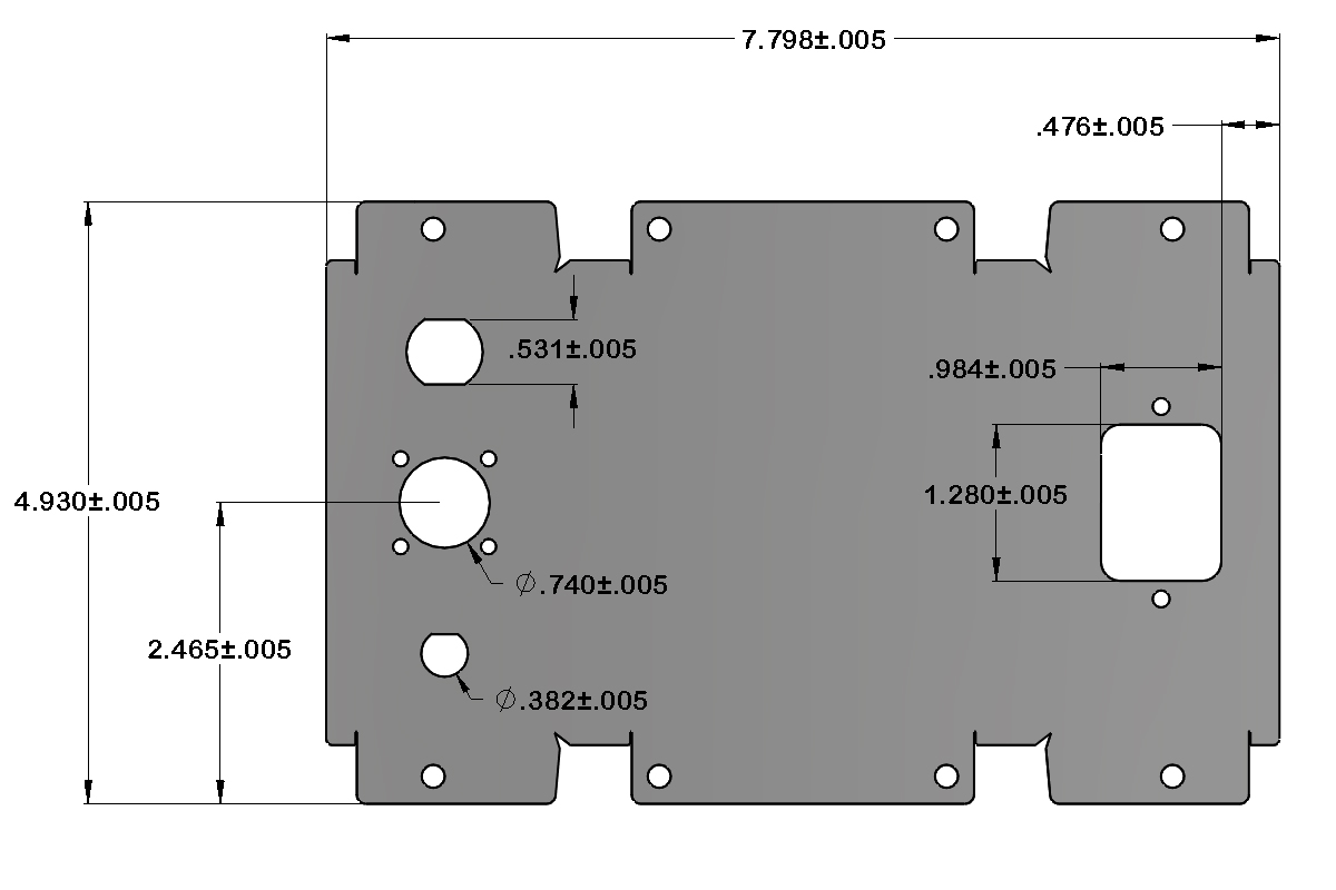 Laser Cutting Tolerance Chart