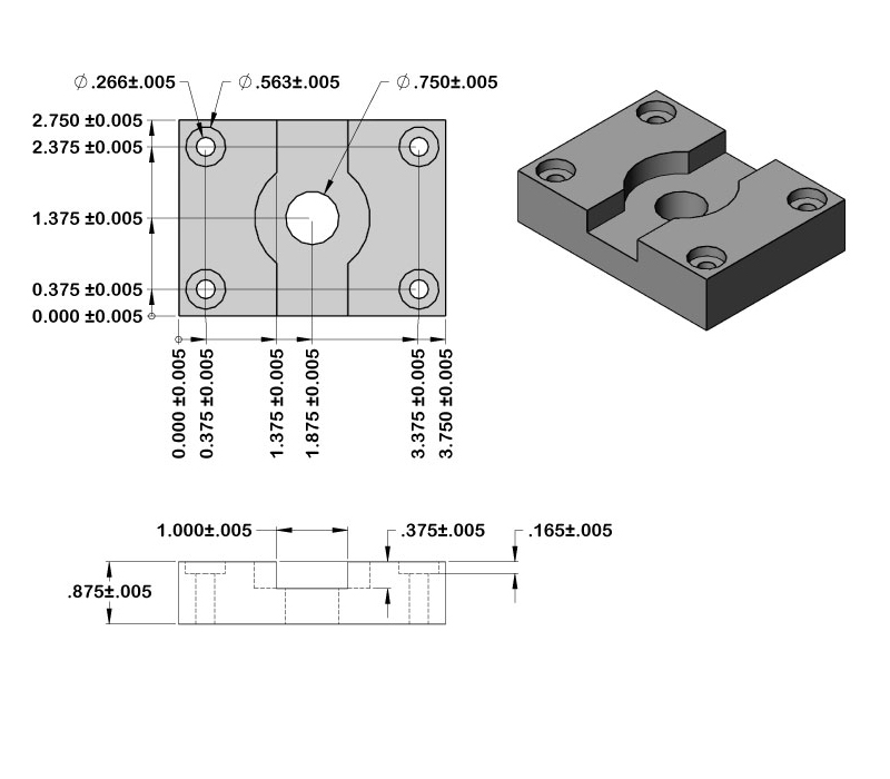 Cnc Machining Tolerance Chart